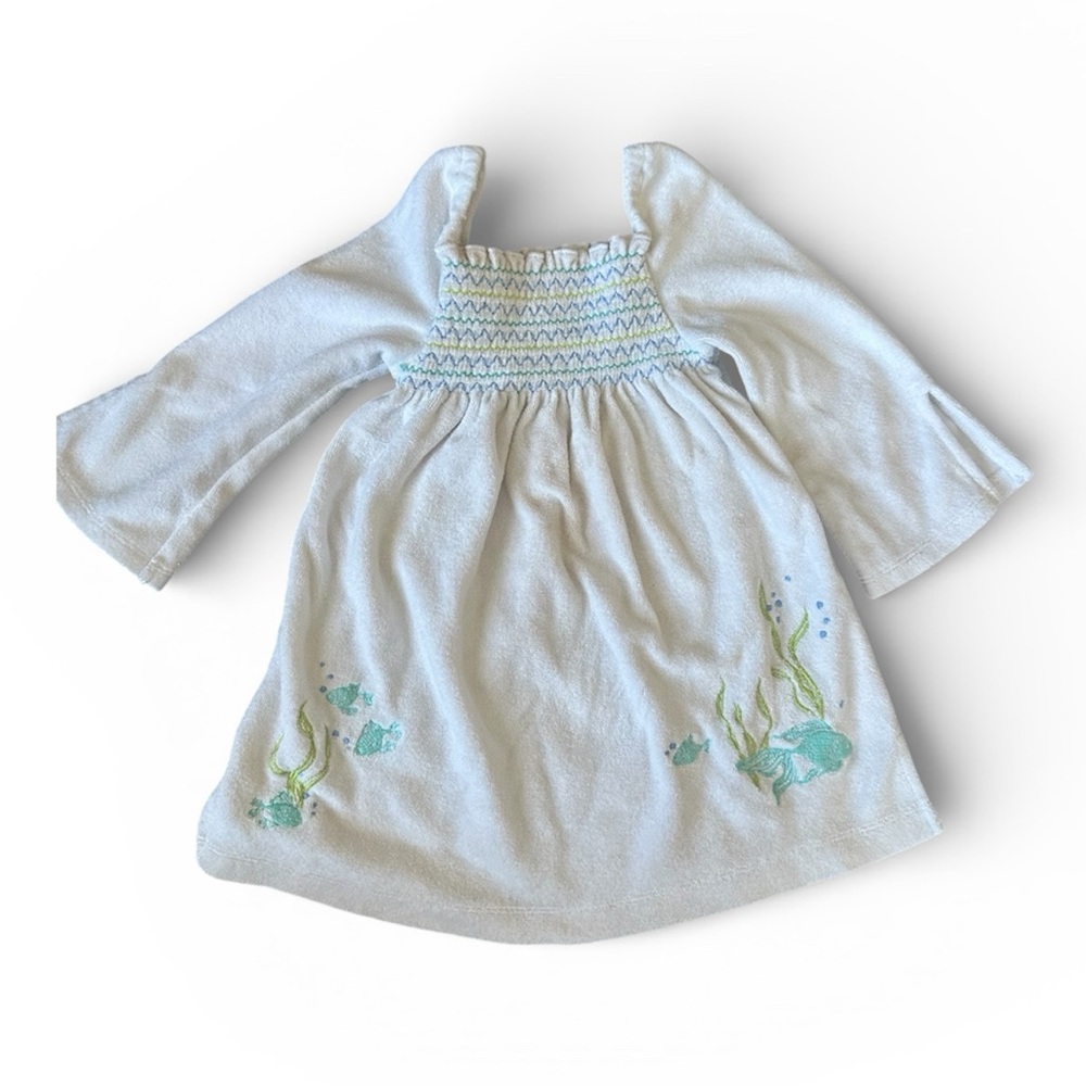 Janie and Jack Beach / Pool Towel Dress 12-18 months